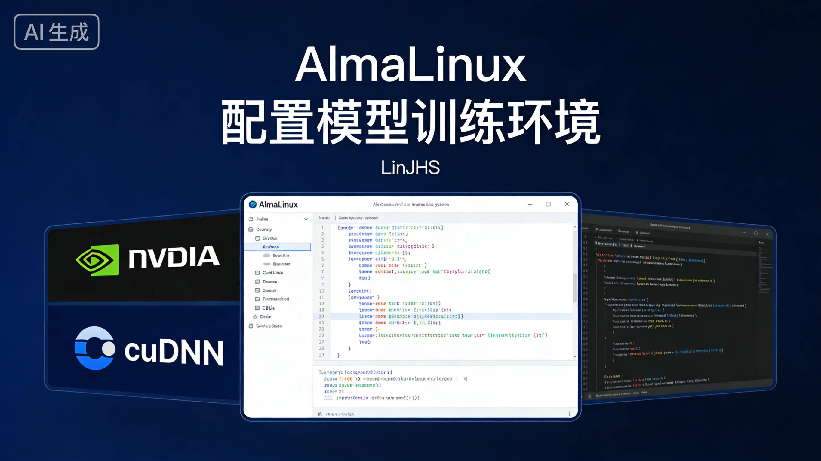 配置 AlmaLinux：从无网络到安装 CUDA 和 Anaconda